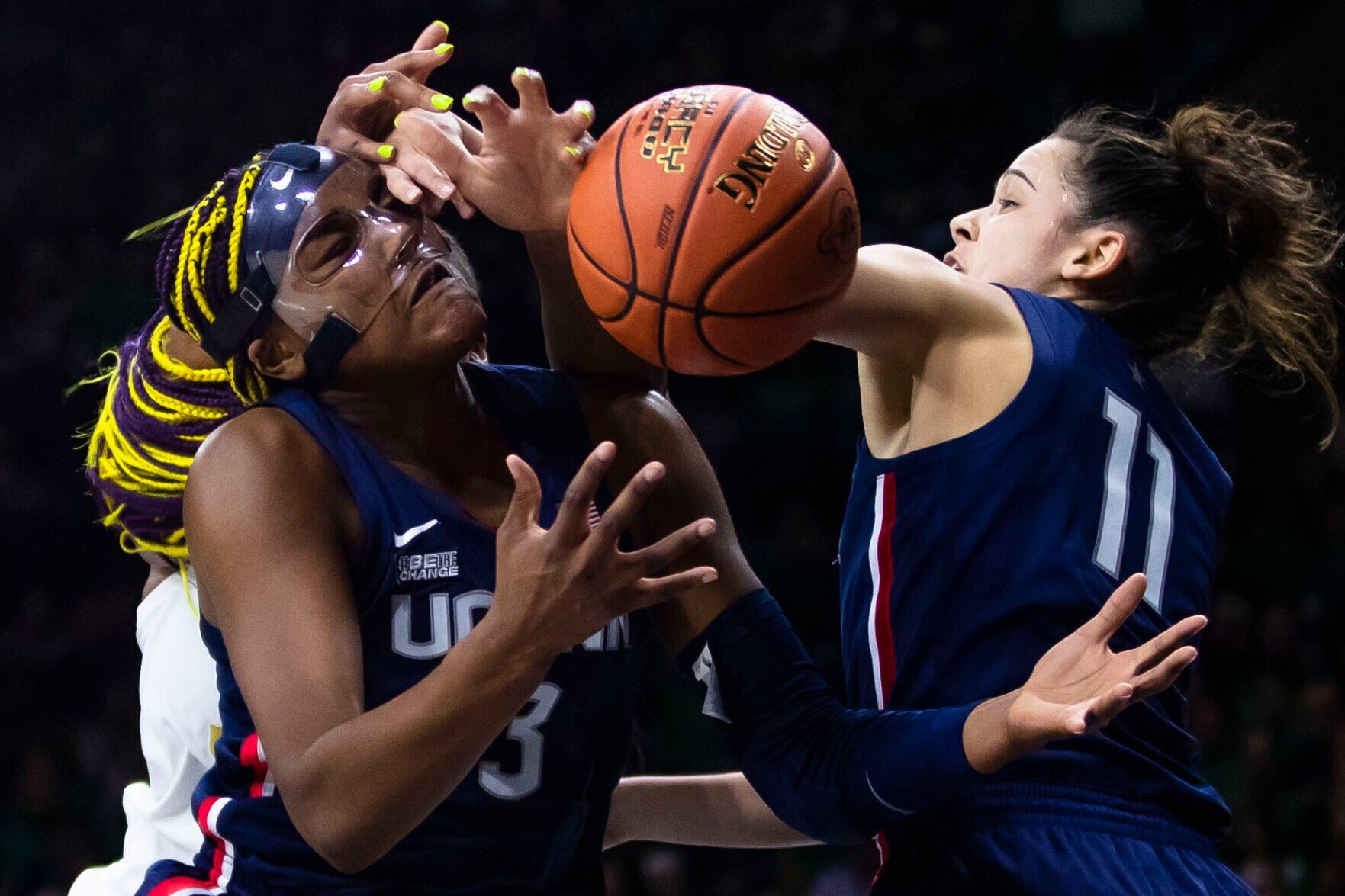APTOPIX UConn Notre Dame Basketball
